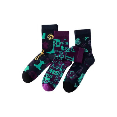 Disney Monsters Inc. Series Носки Crew Мужские 3 Пачки Комбо Набор