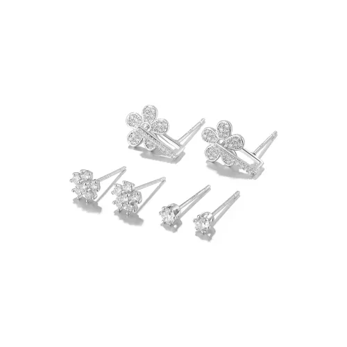 Clect Copper Stud Earrings Women's Clect Медные серьги-гвоздики женские