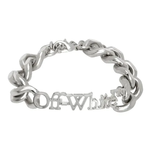 Off Белый Brass Bracelets Мужской