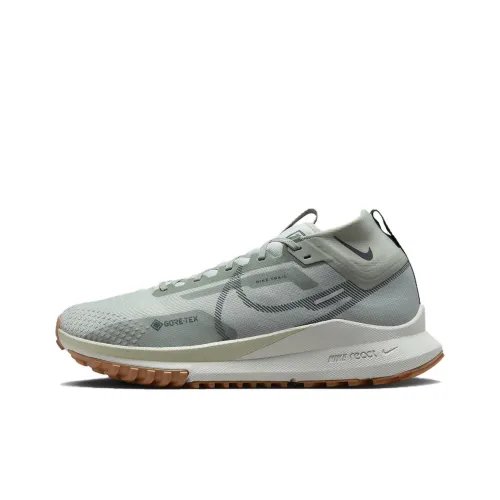 Nike Pegasus Trail 4 Slip-Resistant Low Top Беговые кроссовки Мужские Зеленые