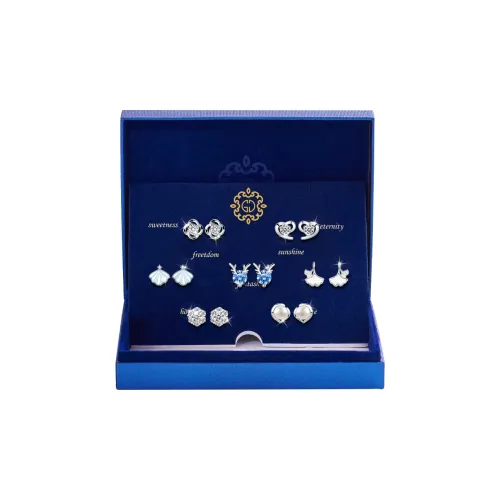 DJIN Серьги-гвоздики Женские