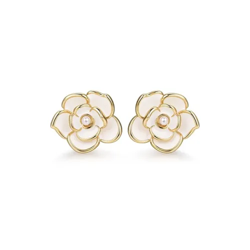 Kevni Серебро S925 Стержень Серьги-гвоздики Женские