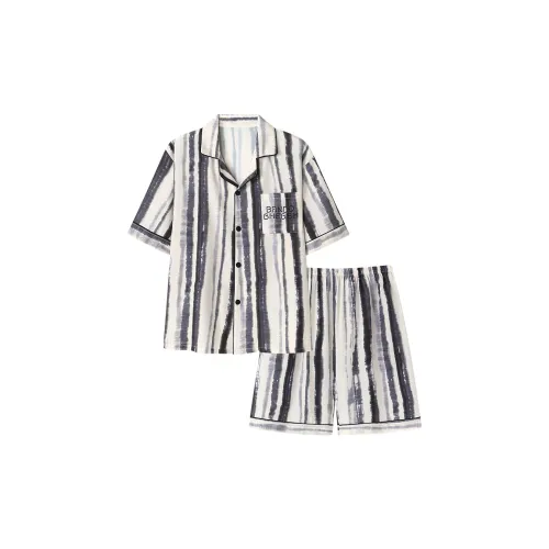 Follow The United States Пижамный комплект Мужской Серый