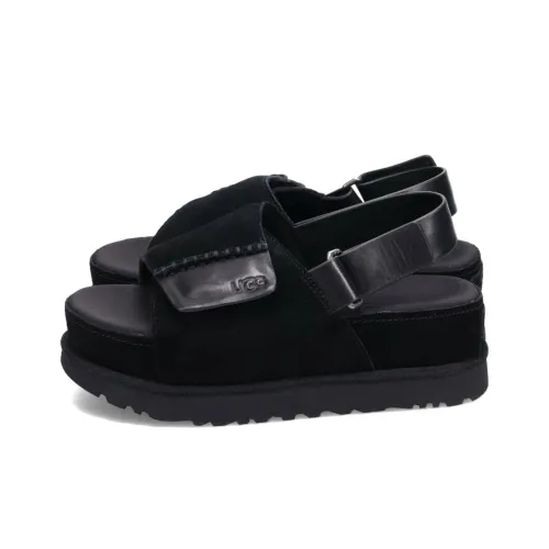 UGG Пляжные сандалии Черные Женские