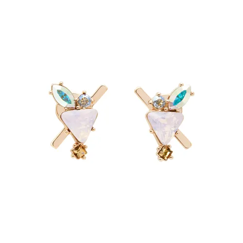 Серьги-гвоздики из полупрециозных камней CHARLES KEITH женские