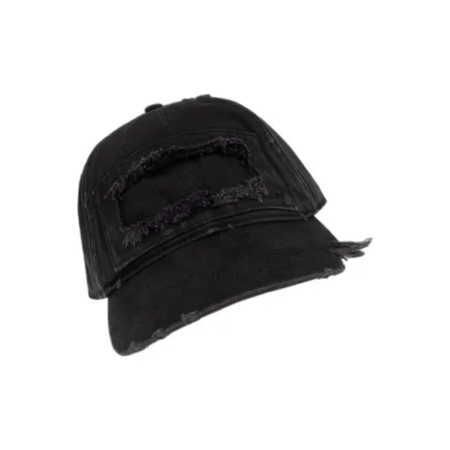 DIESEL Хлопок Бейсболки Мужские Черные