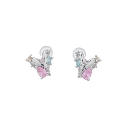 SUMIYAKI Copper Alloy Stud Earrings Women's