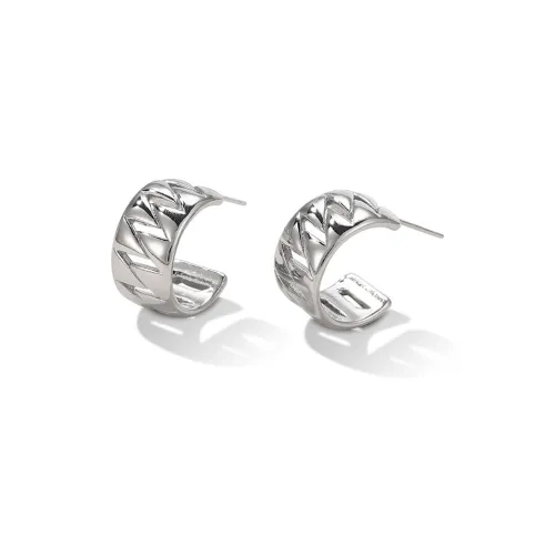 CHRROTA S925 Серебряные серьги-гвоздики сплав унисекс