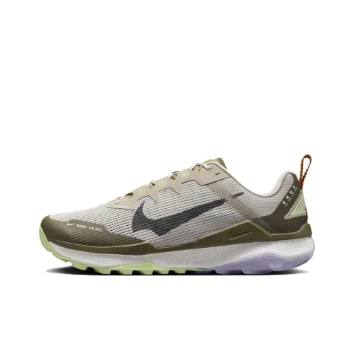 Nike Wildhorse 8 Slip-Resistant Low Top Беговые кроссовки Мужские Оливковые