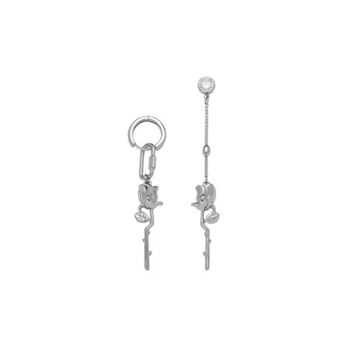 West Island Серьги-гвоздики Серебряные Женские