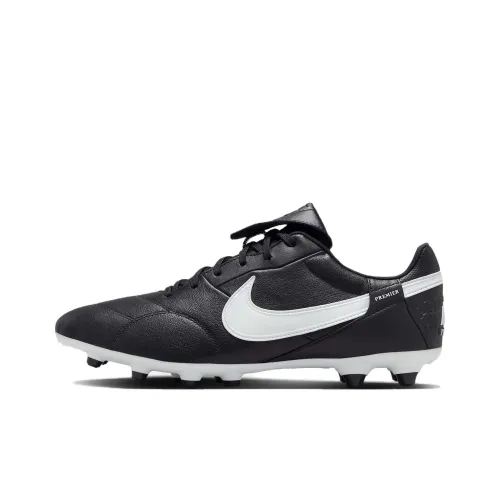 Nike Premier 3 Футбольные бутсы Низкий Топ Черный Белый Унисекс