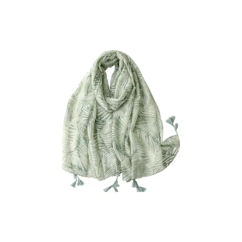 Eucalyptus Ornamentation Шарфы из искусственного шелка Женские