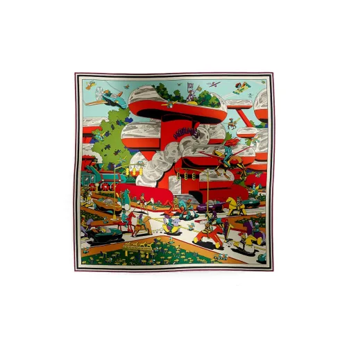 HERMES Палантины Женские Многоцветные