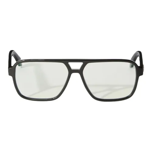 OFF Белый Aviator Солнцезащитные очки Унисекс Черный