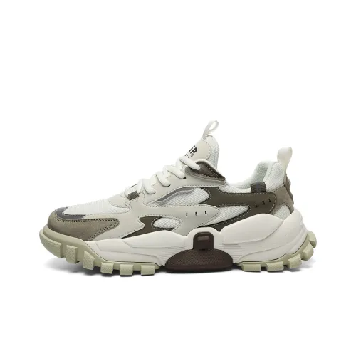 JEEP SPIRIT массивные кроссовки Low Top Темный лес Зеленый Мужской