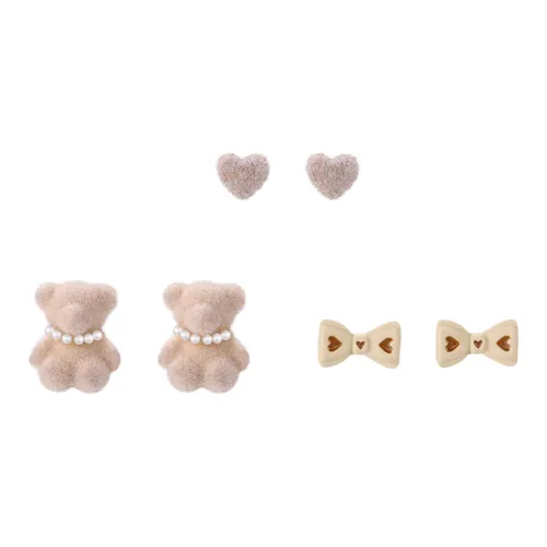 VOEX Фланель Серьги-гвоздики Женские