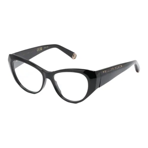 PHILIPP PLEIN Ацетатные оправы для очков "Кошачий глаз" Мужские Черные