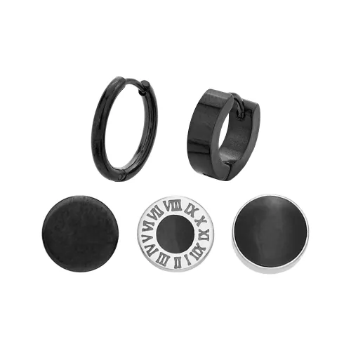 ENFANTIN Титановые стальные серьги-гвоздики унисекс