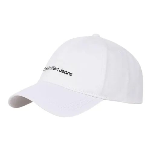 CK Calvin Klein Хлопковые кепки унисекс белые