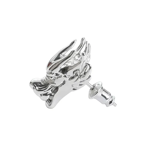 BJHG 3D-эффект Дракон Серьги-гвоздики Унисекс