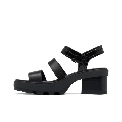 SOREL Joanie™ one Ремень Сандалии 5cm Женские Черный