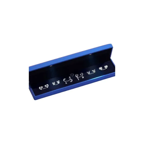 GAGA Серьги-гвоздики из серебра 925 пробы женские