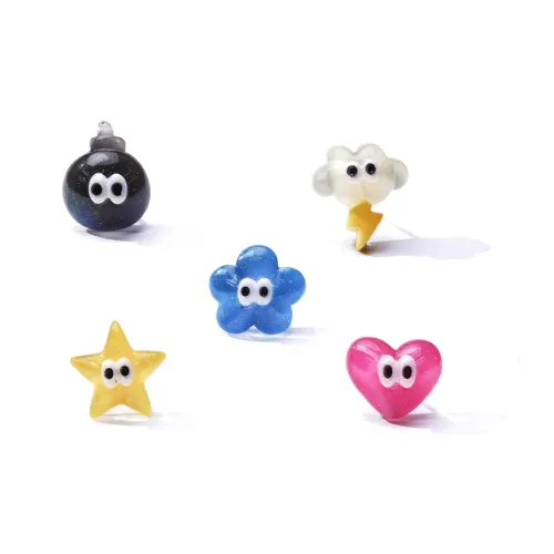 SHARK BABY Смола Серьги-гвоздики Женские