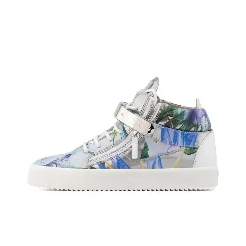 Giuseppe Zanotti Скейтборд Кроссовки Высокие Белые Женские