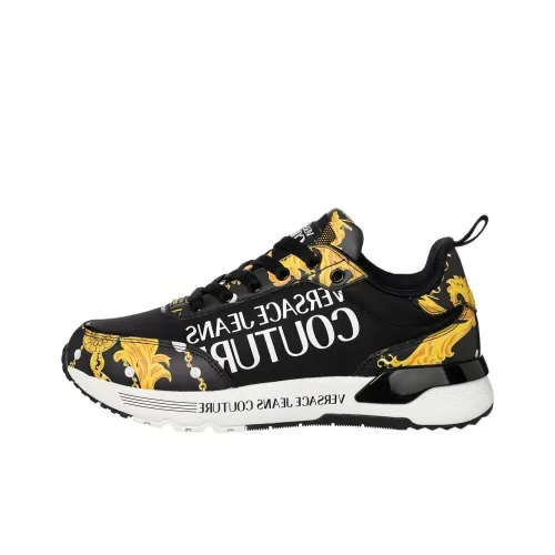 VERSACE JEANS COUTURE Повседневный Низкий Топ Черный Женский