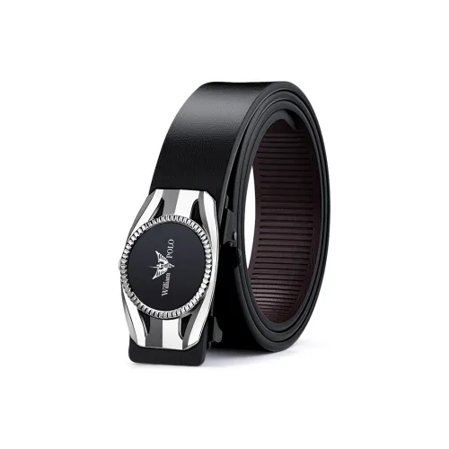 WilliamPOLO Alloy Leather Belts Men's