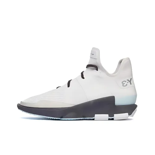 Y 3 Баскетбольные кроссовки Low Top Crystal White Men's