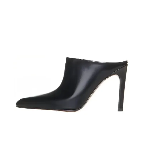 Paris Texas Домашние тапочки Женские Черные