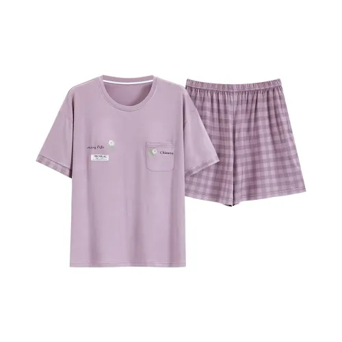 The Story Of The Flower Season Пижамный комплект женский светло-фиолетовый