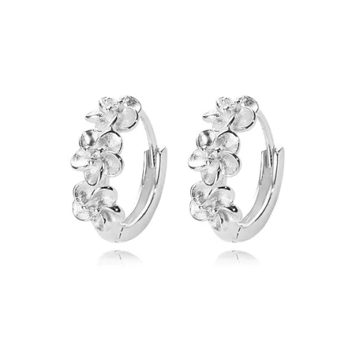 MUYAN Сплав Цветущая слива Серьги-кольца Женские