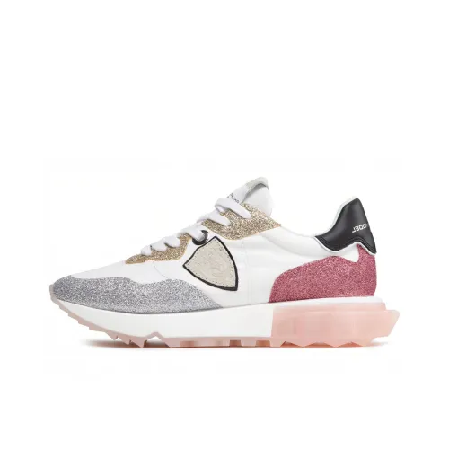 PHILIPPE MODEL Спортивная повседневная обувь Женская Платина Серебряный