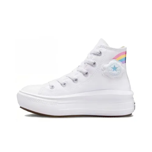 Converse Chuck Taylor All Star Износостойкие Дышащие Высокие Кеды Женские Белые