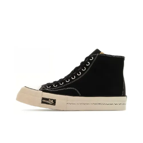 Visvim Скейтборд Кроссовки Высокие Черные Мужские