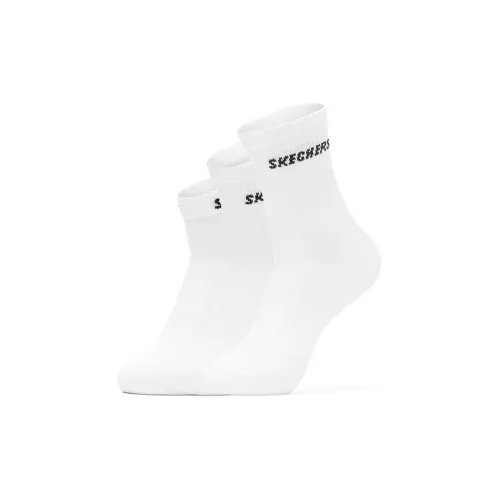 Skechers 3 пачки Bright White Men's Socks