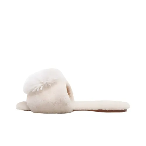 AQUAZZURA Слипоны Женские Бежевые