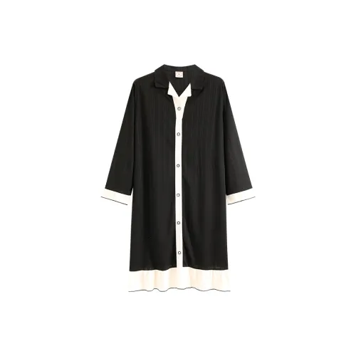 Mulong Family Ночная сорочка Женская Черная