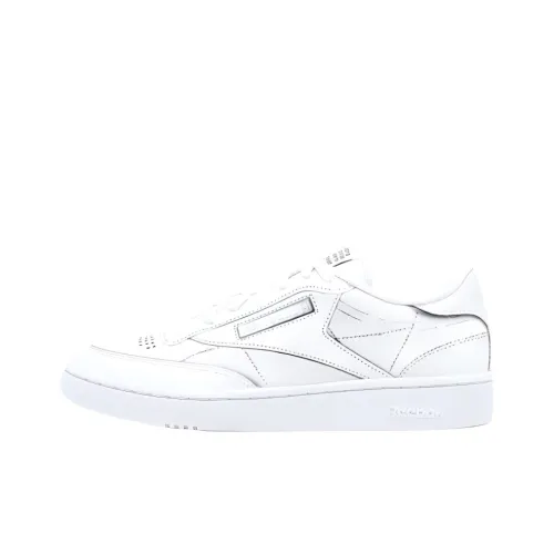 Reebok x Maison Margiela Низкий Топ Стильные Скейтбординги Женские Белые