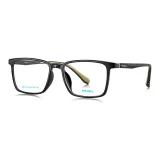 Универсальная черная рамка с светло-зеленым силиконовым покрытием C10