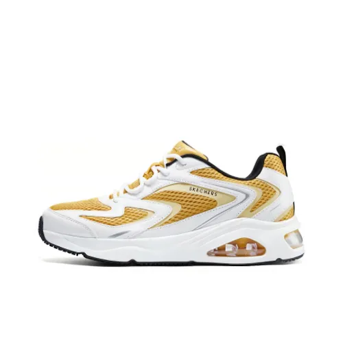 Skechers Uno Slip-resistant Abrasion-resistant Low Top Casual Men's Yellow Скачи Uno противоскользящий устойчивый к истиранию низкий топ повседневный мужской желтый