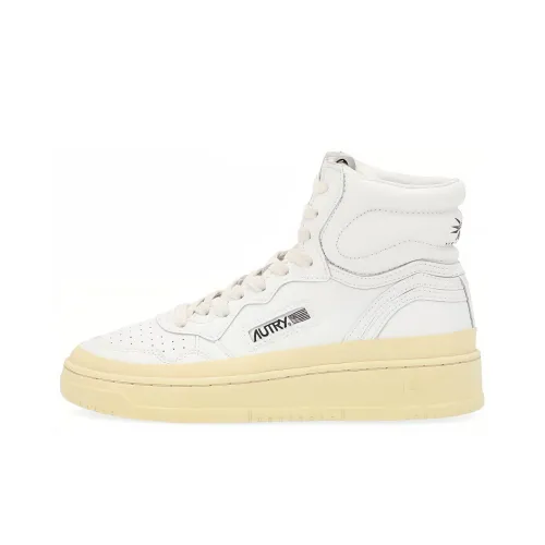 AUTRY Высокий Топ Стильный Скейтбординг Мужской Белый