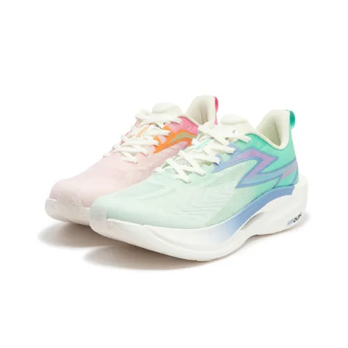 361° Fly 2ET Амортизаторы Slip-resistant устойчивые к истиранию дышащие низкий топ повседневная обувь для бега унисекс зеленый