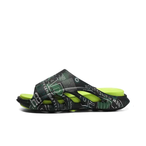 Locke Резина Подошва Totem Graffiti Quiet Slippers Unisex