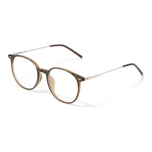 RUOYUN TR Memorial Plastic Round Eyeglass Frames Women's