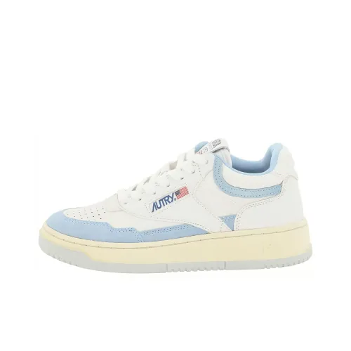 AUTRY Низкий Топ Стильный Скейтбординг Женские Белый Синий