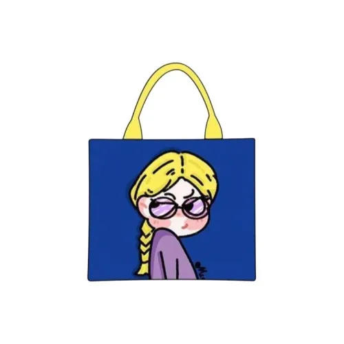 NEARAY MCC Коллаборация Полиэстер Одно Плечо Сумка Маленькая Женская Синяя