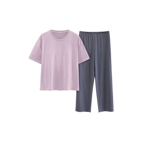 The Story Of The Flower Season Пижамный комплект женский светло-фиолетовый